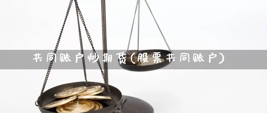 共同账户炒期货(股票共同账户)