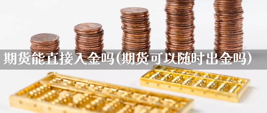 期货能直接入金吗(期货可以随时出金吗)