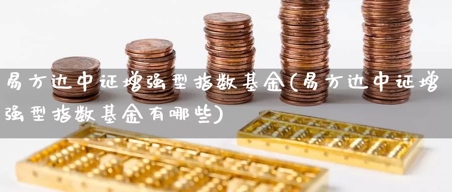 易方达中证增强型指数基金(易方达中证增强型指数基金有哪些)