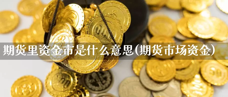 期货里资金市是什么意思(期货市场资金)