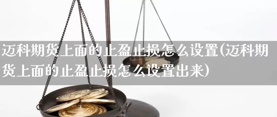 迈科期货上面的止盈止损怎么设置(迈科期货上面的止盈止损怎么设置出来)